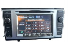 Toyota Avensis 2012 HARMAN BT Navigation Radio CD Decoded Player 86140 05040