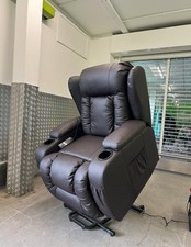 ELECTRIC RISE RECLINER WINGED