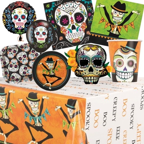 Day the dead sugar skull - day,