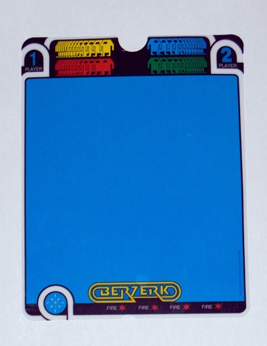 Vectrex berzerk overlay new - berzerk,