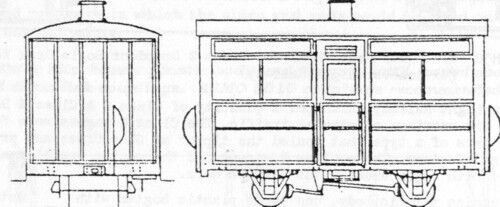 Single comp wheel coach oo9 - single, (oo9