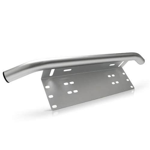 Silver bull bar - silver, bumper