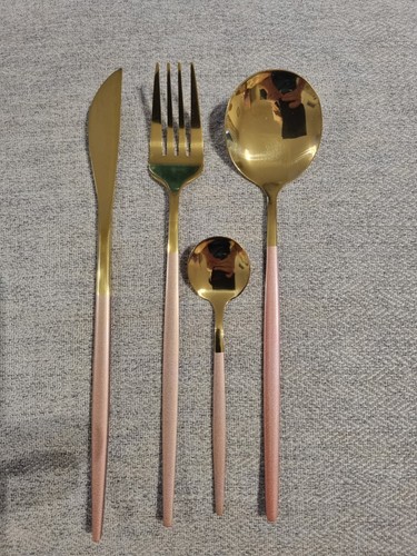 Piece cuttlery set - set,, rose