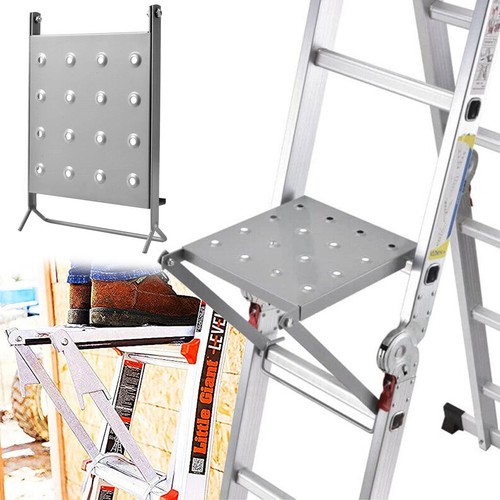 Ladder work platform extension - platform,