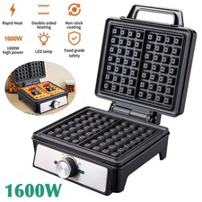 1600W Adjustable Waffle Maker