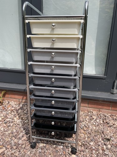 Drawer storage trolley - 10, on