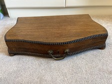 Antique Wooden Oak Jewellery