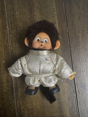 Rare vintage monchichi monkey - vintage,