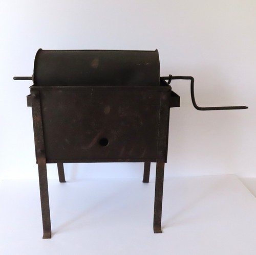 Antique french rotating drum - french,