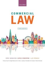 Commercial Law by Roach, Lee