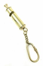 Polished Brass Scout Whistle