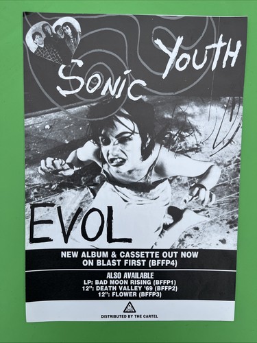 Sonic youth evol original - sonic,