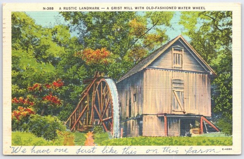 Rustic grist mill - mill, water