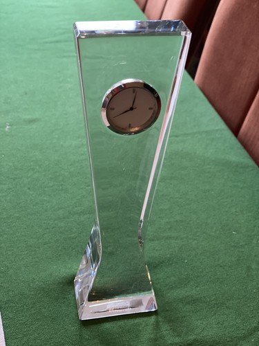Waterford crystal geo clock - geo,