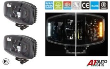 2X 10'' Led Jumbo Oval Spot