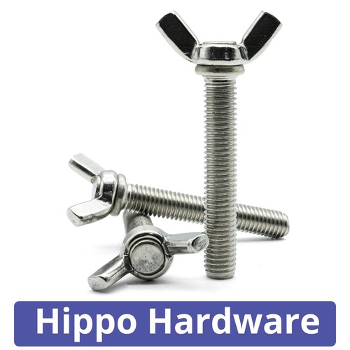Butterfly wing thumb screws - butterfly,