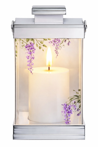 Led light floral - up, lantern