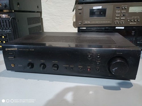 Pioneer 105 stereo amplifier - pioneer,