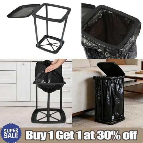 Adjustable waste bag holder - waste,