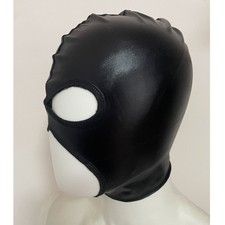 Leather open mouth eyes Mask