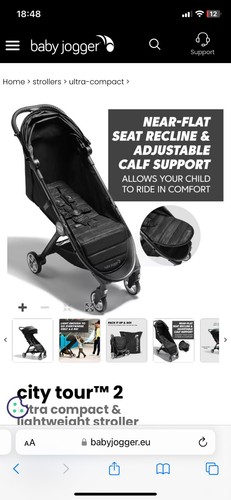 Baby jogger city - baby, black