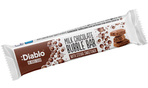 Diablo milk chocolate bubble - milk,