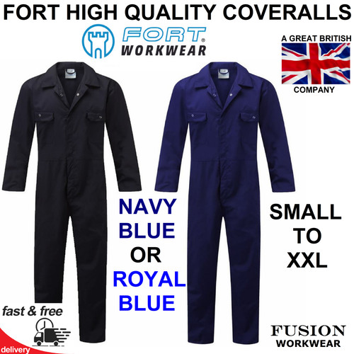 COVERALL,FORT,NAVY/ROYAL
