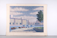 Mick Durrant Waterfront Limited Edition 7/250 Silkscreen