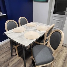 French Dining Chairs Vintage