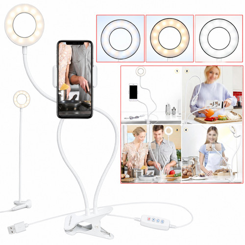Led ring light - light, holder