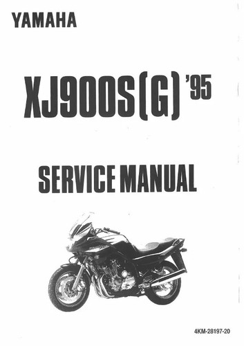 Yamaha xj900 service - yamaha,