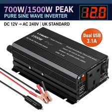 700W 1500W Pure Sine Wave