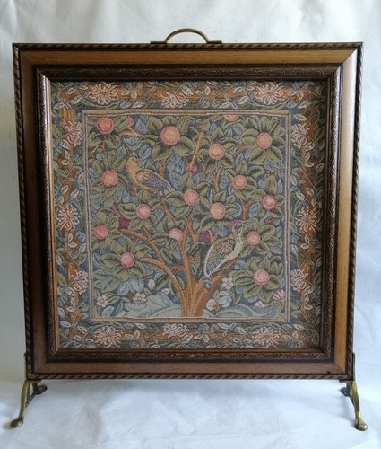 Carved oak style - carved, framed