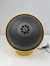 Vintage Weltron Model 2003 Globe Bowling Ball Mid Century Modern Speaker Yellow