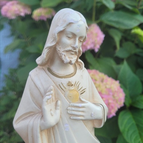 Vintage christ statue - statue, ~