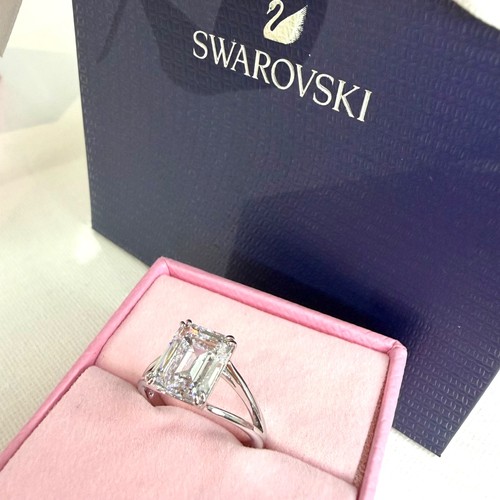 Swarovski ring stilla octagon - ring,