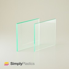 Perspex® Glass "Look" Green Edge Acrylic Plastic Sheet