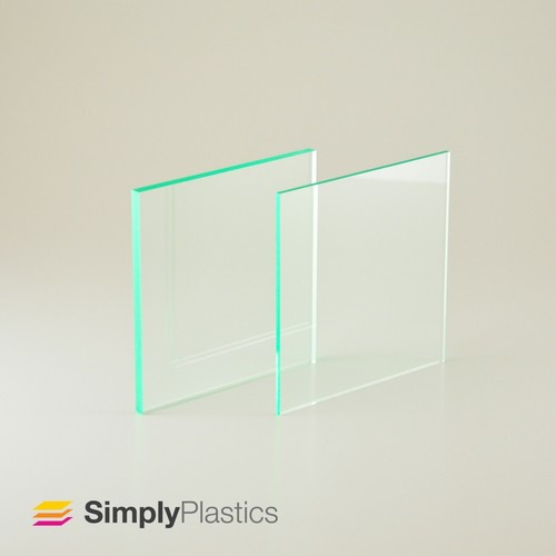 Perspex glass look - glass, "look"
