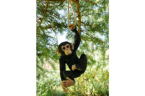 Hanging monkey ornament - monkey,