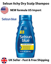 Selsun Blue Antidandruff Shampoo - Itchy dry Scalp (325ml) - Long Expiry 09/26