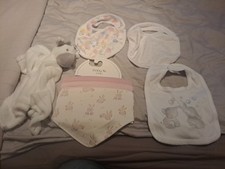 Set Of 6 Baby Bibs And