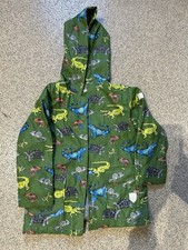 Bright Green Hatley Age 5 Years Animal Print Waterproof Jacket