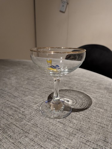 Vintage 1970s babycham glass - vintage,