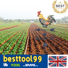 Rooster Weather Vane Iron Cock Wind Vane Garden Backyard Metal Weather Vane NEW