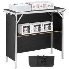 Uimoso Trade Show Display Podium Table Counter Stand 38.39"x15.16"x34.2" Folding