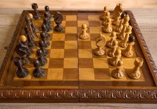 Vintage Exquisute Chess Set 1970s Yougoslavia