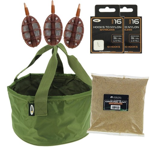 Fishing bait feeder - feeder, set