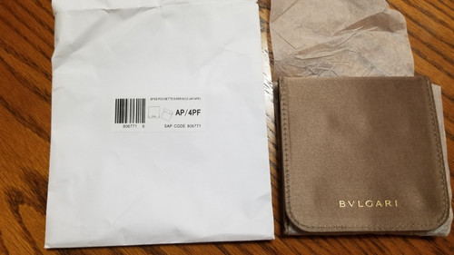 Authentic bvlgari earring - authentic,