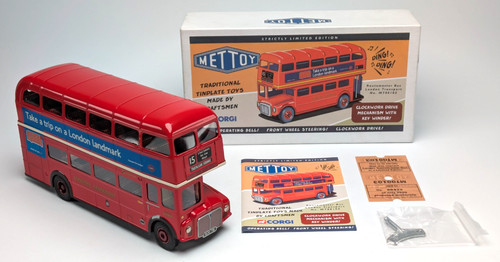 Clockwork tinplate routemaster - tinplate,