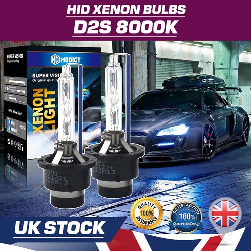 D2s 8000k hid xenon - 2x, bulbs